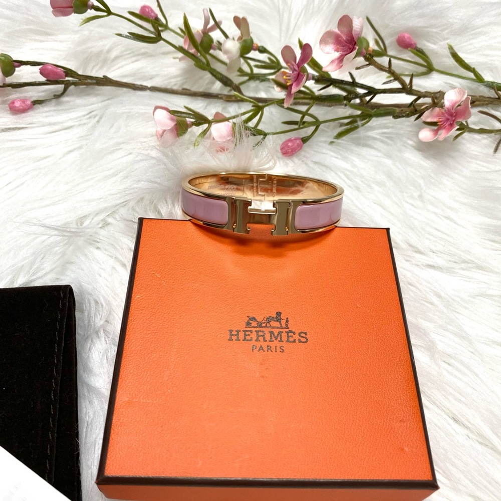 SOLD - HERMÈS Clic H Bracelet Size PM - Picture 4 of 14